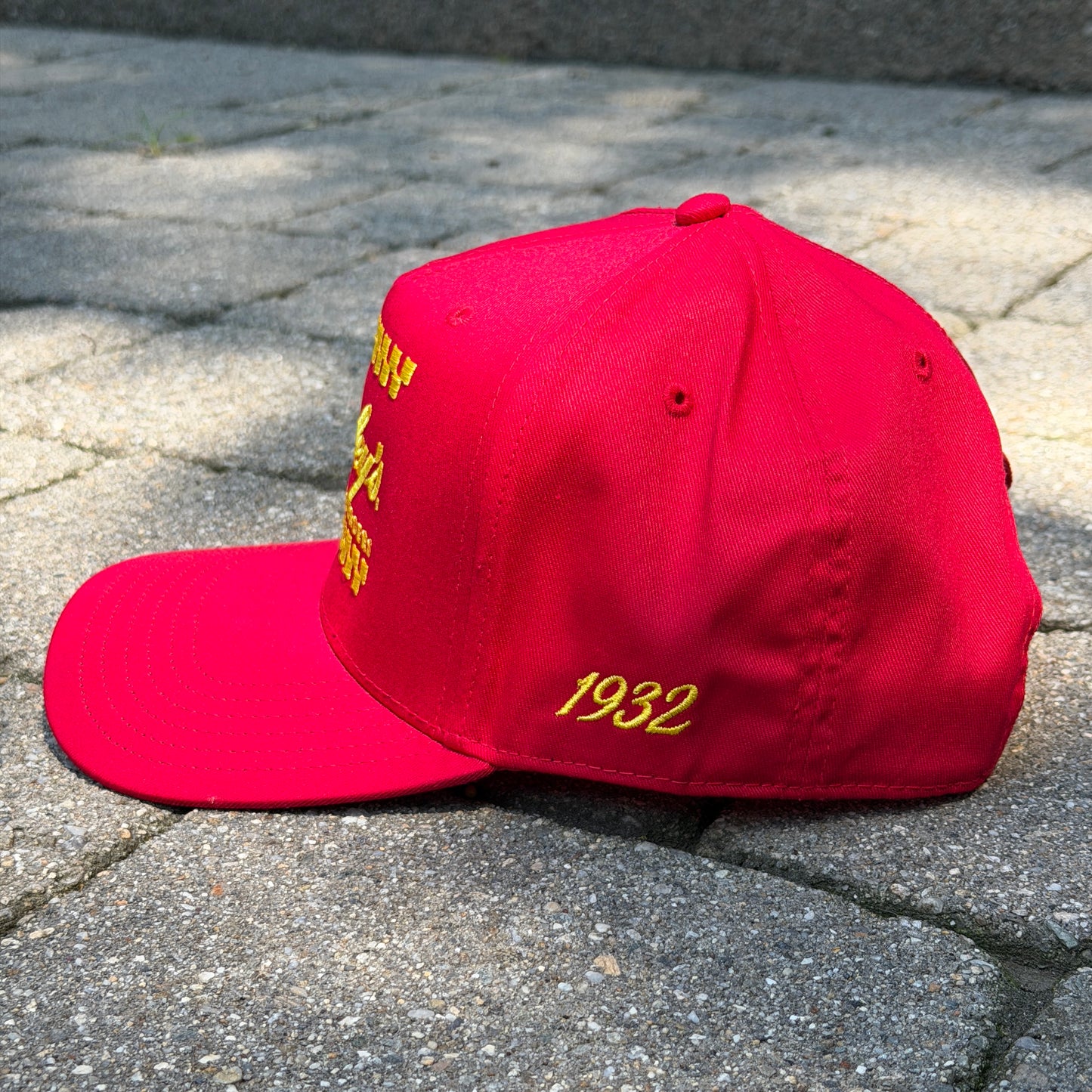 Stanley's Embroidered Checker Trucker Hat