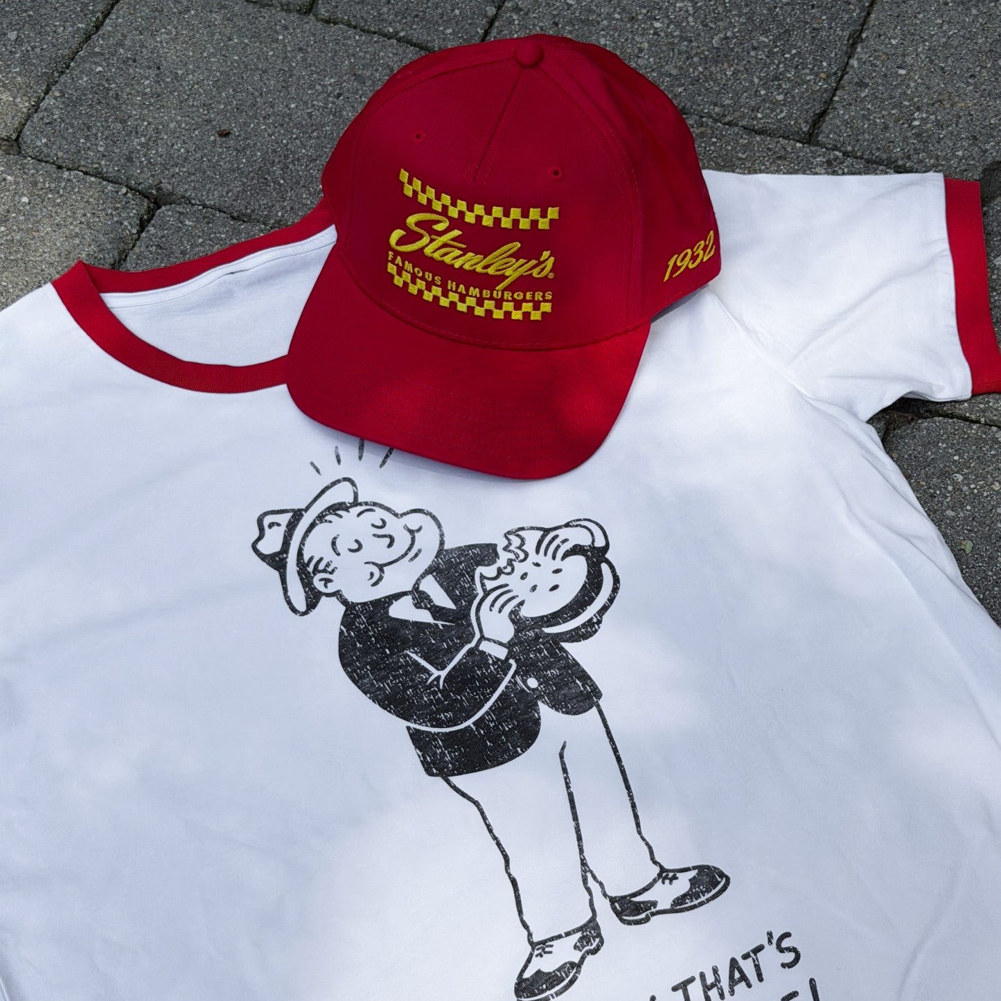 Stanley's Embroidered Checker Trucker Hat