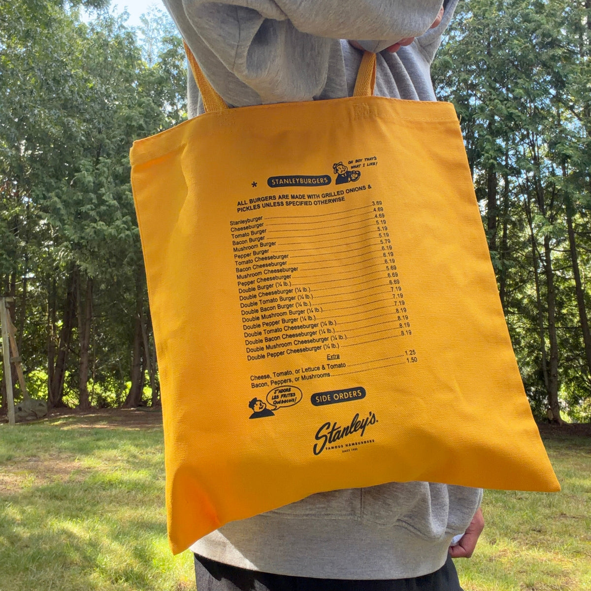 Stanley's Menu Yellow Tote Bag