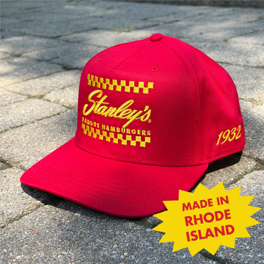 Stanley's Embroidered Checker Trucker Hat